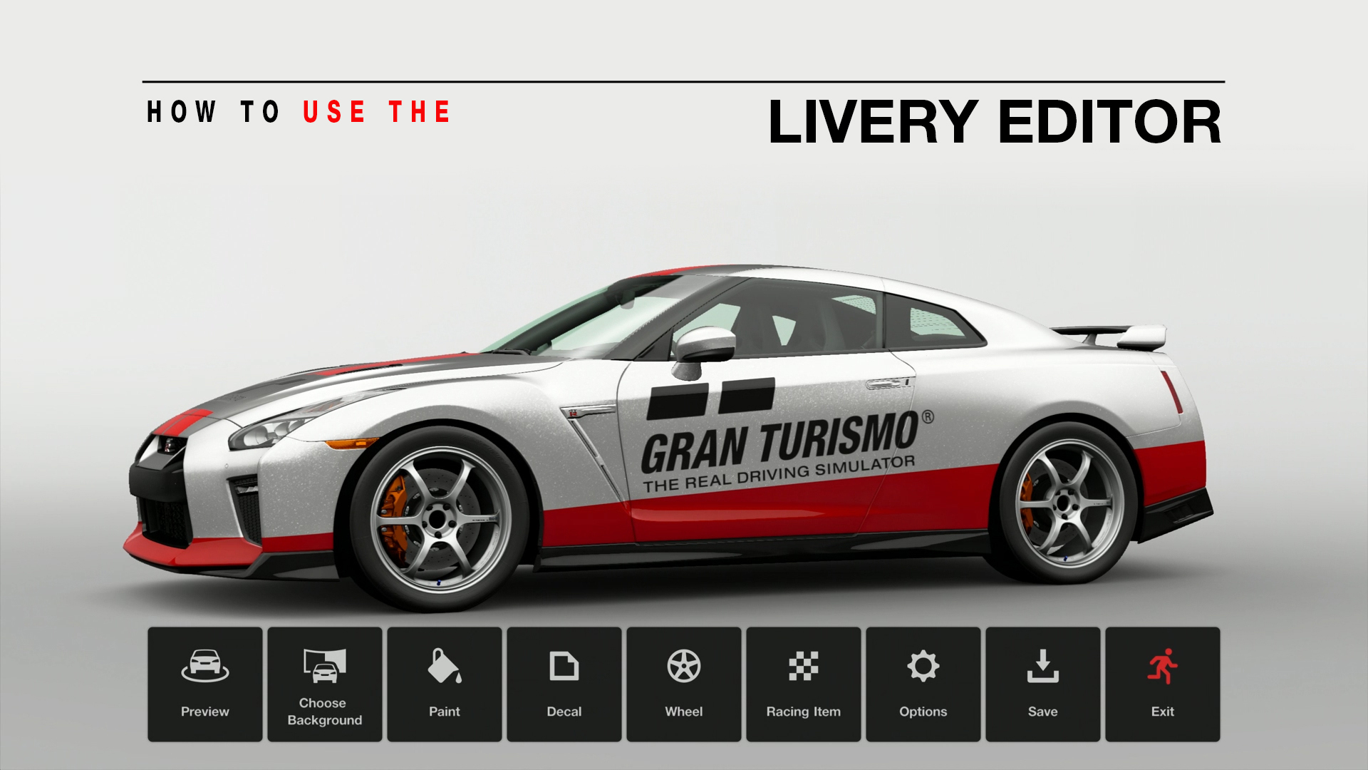 How to apply a livery in Gran Turismo 7