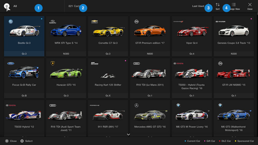 Online Manual Gran Turismo Sport