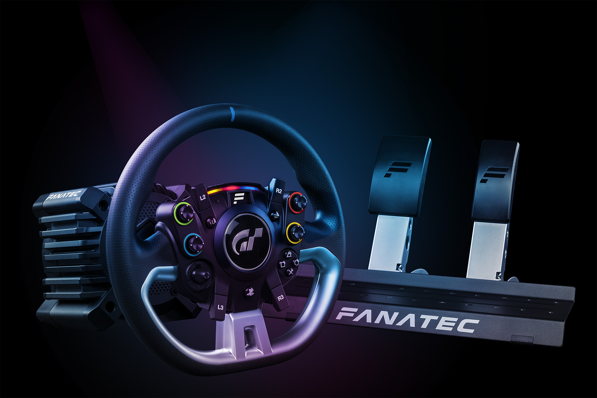 Fanatec Gran Turismo DD Pro 5Nm GT Turismo RIM + 2 PEDALS