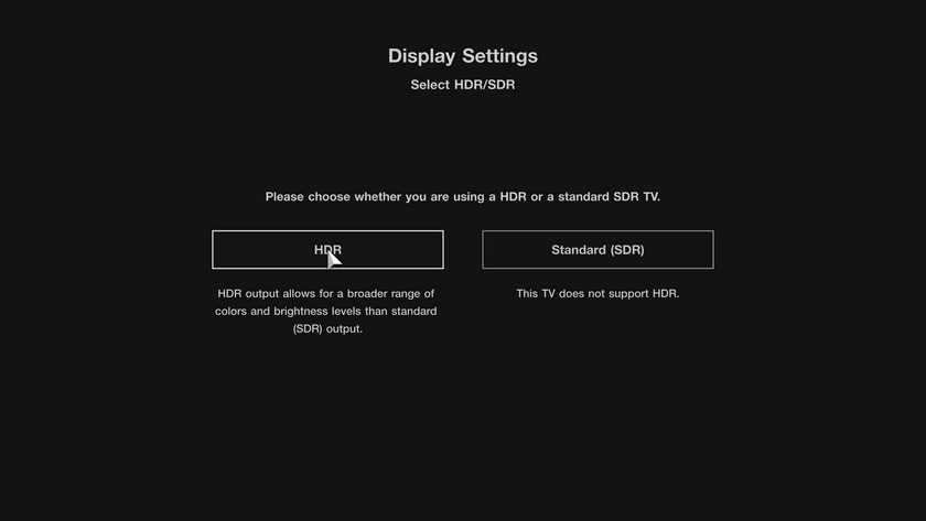 ps4 best hdr settings