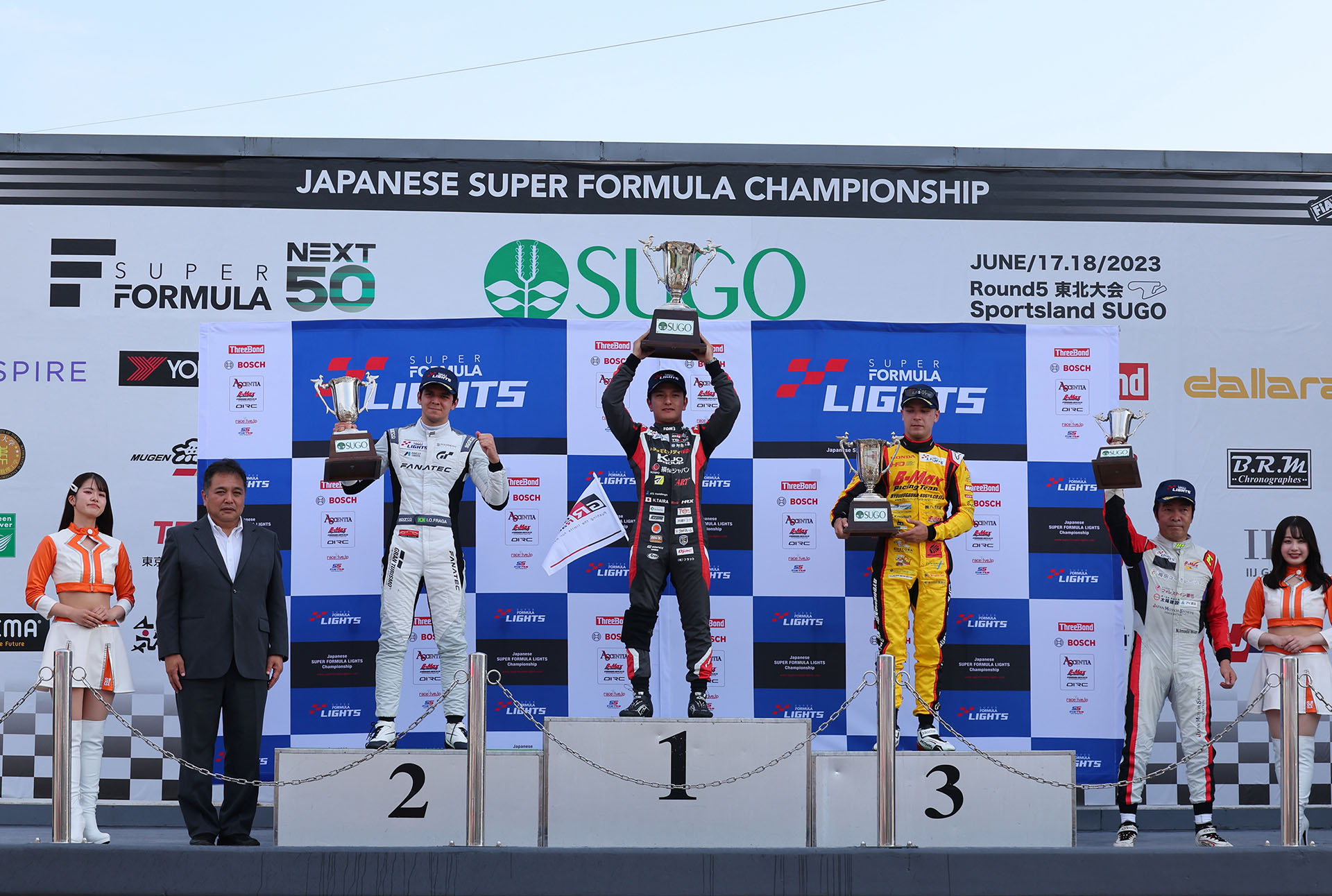 Super Formula Lights Series Round 2 at SUGO Fraga Claims First