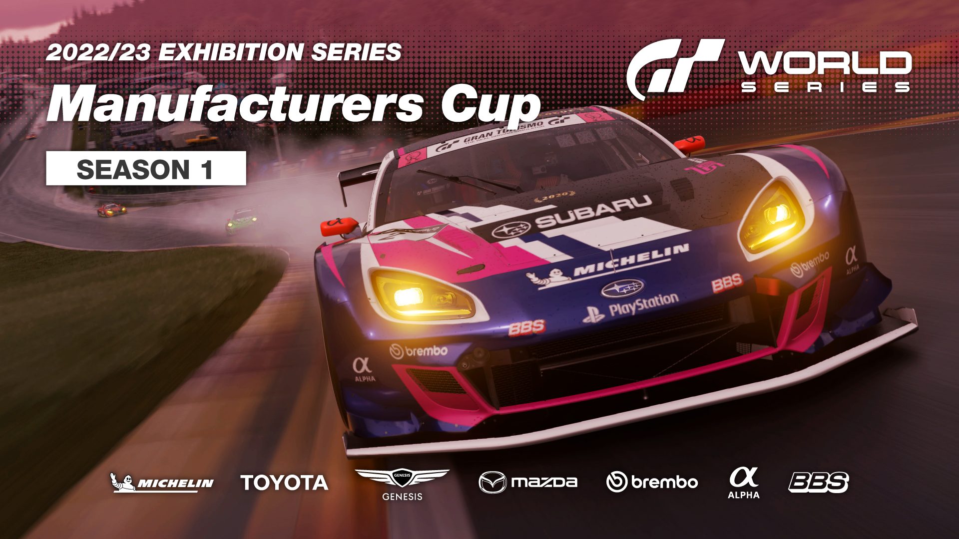 Opening of the 'Gran Turismo World Series' Manufacturers Cup 2022/23